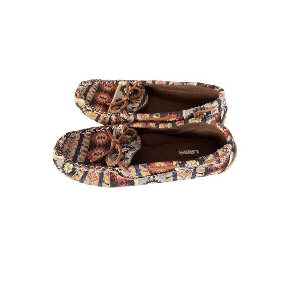 LAMO Women's Aztec Moccasin Slippers Size 9.5 Multicolor Casual - Picture 2 of 10